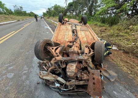 Motorista morre horas após sofrer acidente grave entre Nova Andradina e Nova Casa Verde