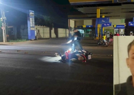 Motociclista se desequilibra, cai e morre atropelado em Fátima do Sul