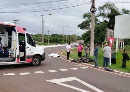 Motociclista, de 21 anos, morre durante grave acidente em Dourados