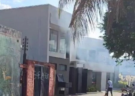 Vazamento em botijão de gás causa incêndio em restaurante de Bataguassu