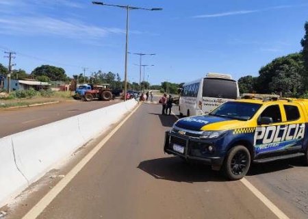 Bloqueio em rodovia completa 24 horas sem negociação