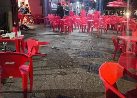 Atentado deixa homem morto e uma mulher ferida em bar em Dourados