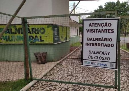 Balneário Municipal é interditado após forte chuva em Bonito