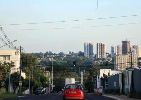 Calorão predomina e máxima pode chegar aos 38ºC em MS