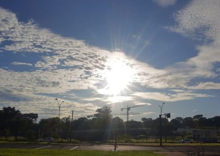 Semana começa com sol e chuva para Mato Grosso do Sul>