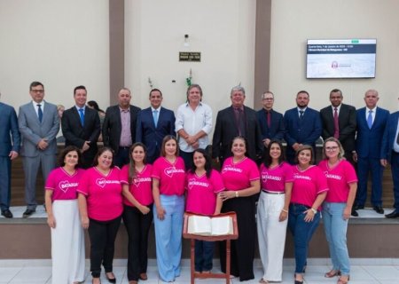 Prefeita de Bataguassu assume com secretarias 100% femininas
