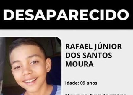 Polícia faz buscas por criança que desapareceu de casa na madrugada