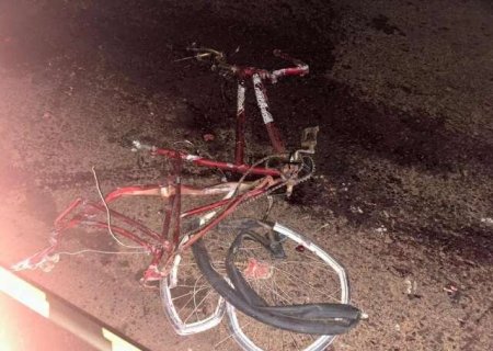 Ciclista morre atropelado por carreta na BR-163