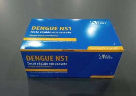 Municípios de MS vão receber 41,7 mil testes para diagnosticar dengue