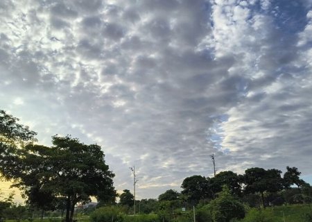 Tempo permanece instável, mas com altas temperaturas em MS nesta terça