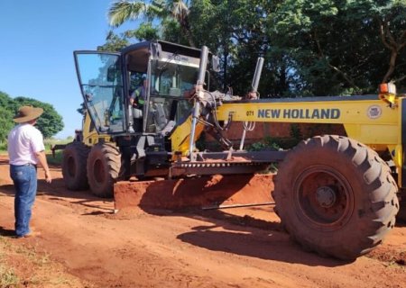 Governo investe R$ 1,4 milhão em melhoria asfáltica em distrito de Angélica