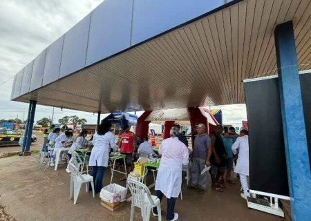 PRF oferece exames de rotina e orientação para caminhoneiros