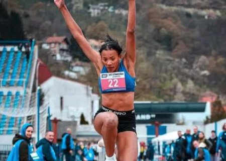 Talento do atletismo de MS fica a centímetros do pódio em disputa mundial