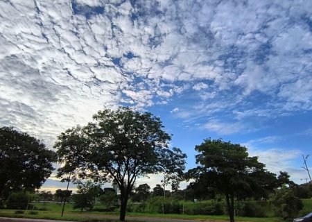 Passagem de frente fria é curta e tempo volta a ficar estável em MS nesta quarta