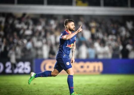 Bragantino vence Santos na Vila Belmiro com 'Lei do Ex' e mantém Peixe no Z4>