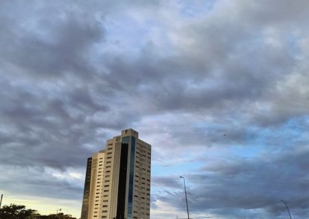 Instabilidade e chuvas a qualquer momento estão previstas para essa terça em MS