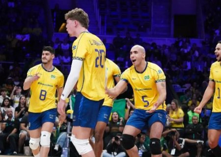 Brasil vence China no vôlei e assume liderança da Liga das Nações>